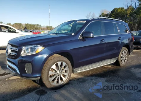 2018 Mercedes-Benz Gls 450 4Matic z USA, uszkodzony, nr VIN 4JGDF6EE2JB130578